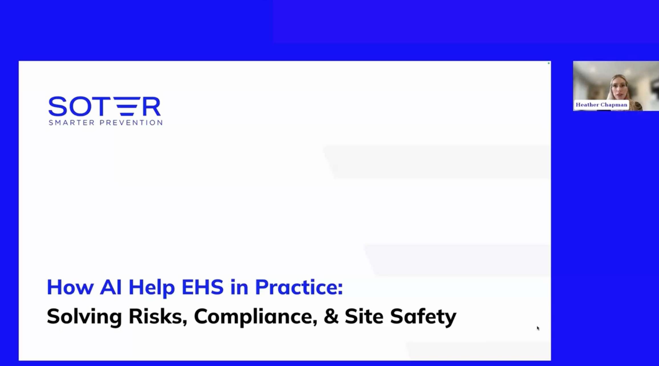 Webinar: How AI Helps EHS in Practice: Solving Risks, Compliance & Site ...